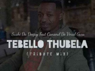 Sushi Da Deejay - Tebello Thubela (Tribute Mix) Ft. Cansoul De Vocal Guru