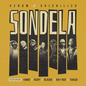 sondela-feat.-yumbs-raspy-blxckie-riky-rick-tshego-single-venom-and-shishiliza